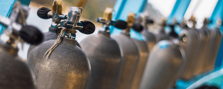 Газовые баллоны в Ржевской