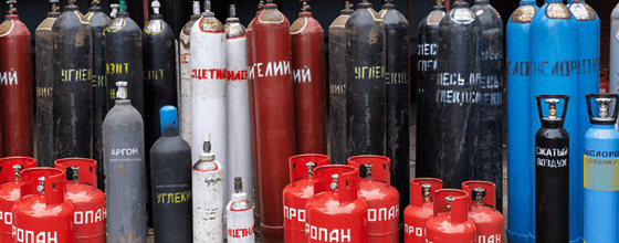 Продажа газовых баллонов в Ржевской оптом и в розницу по низким ценам